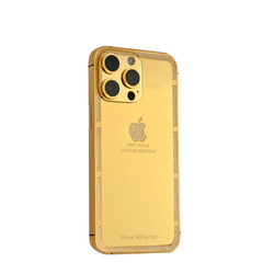Caviar Luxury 24K Gold Customized iPhone 14 Pro Max 512 GB Crystal Limited Edition, UAE Version